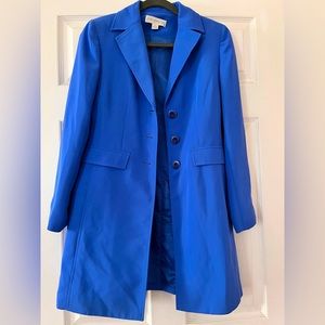 Vintage Navy Deep Blue Midi Blazer/Coat